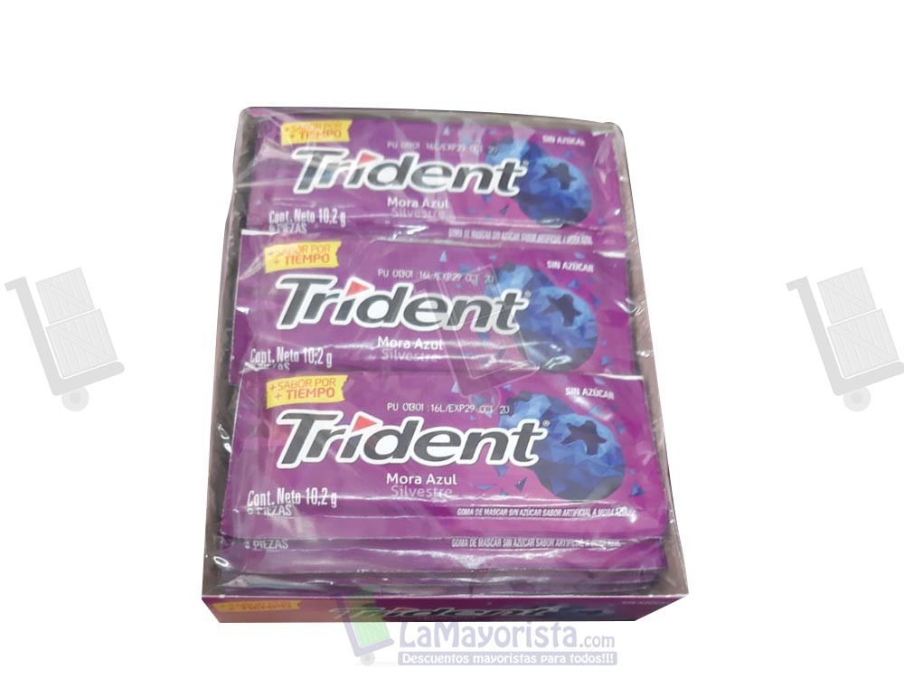 -Al por mayor- Trident Morazul 6 x 18 unidades