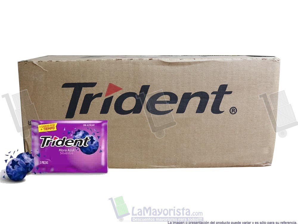 -Al por mayor- Trident Morazul de 3 x 24 unidades
