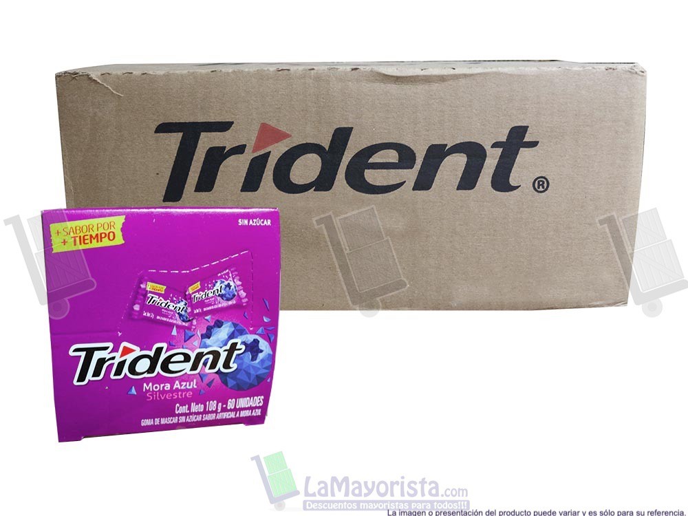 -Al por mayor- Trident Morazul X60Unidades