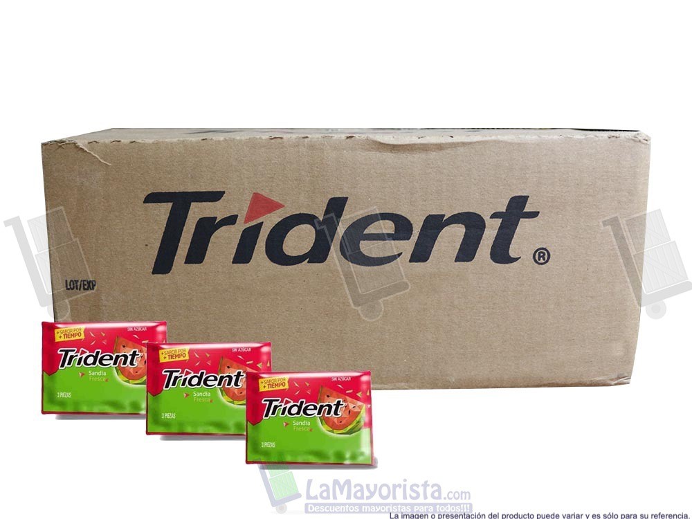 -Al por mayor- Trident Sandia de 3 x 24 unidades