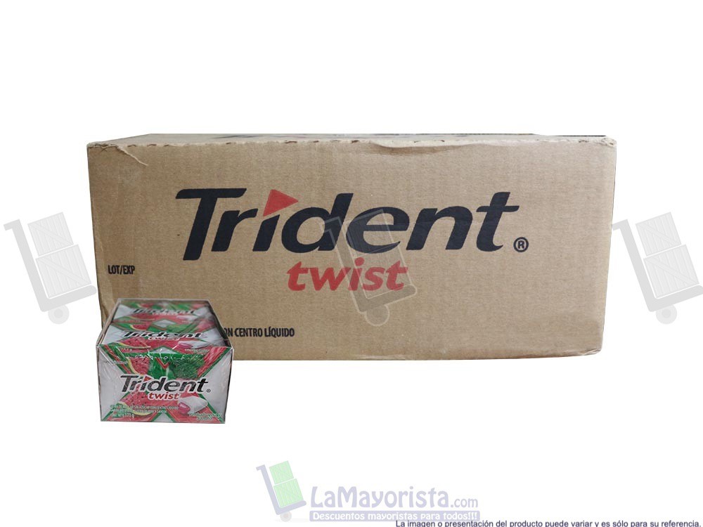 -Al por mayor- Trident Twist Yerba X10 unidades