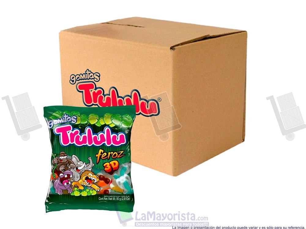 -Al por mayor- Trululu Feroz X80Gr
