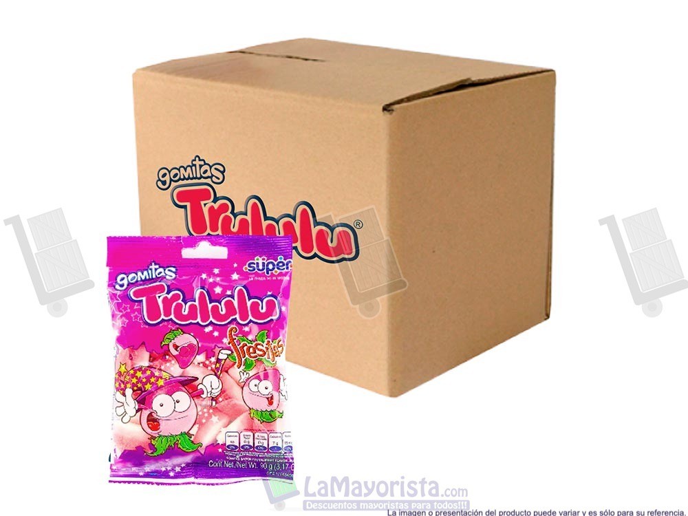 -Al por mayor- Trululu Fresita X90Gr.