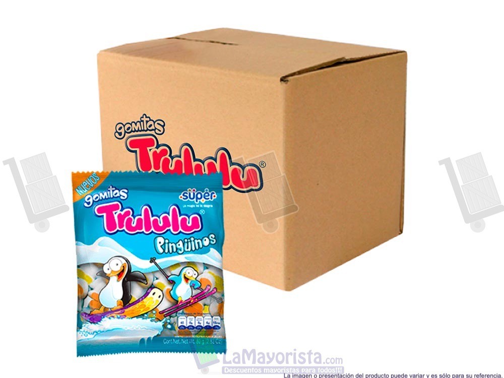 -Al por mayor- Trululu Pinguino X80Gr