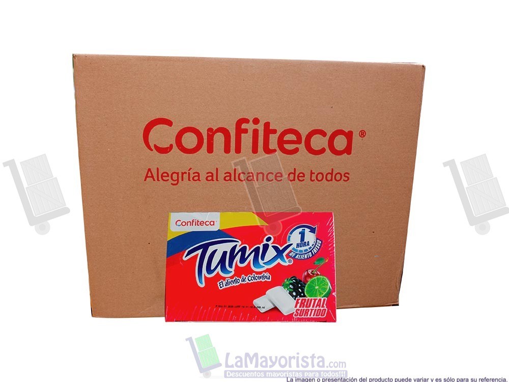 -Al por mayor- Tumix Frutal x 100 unidades