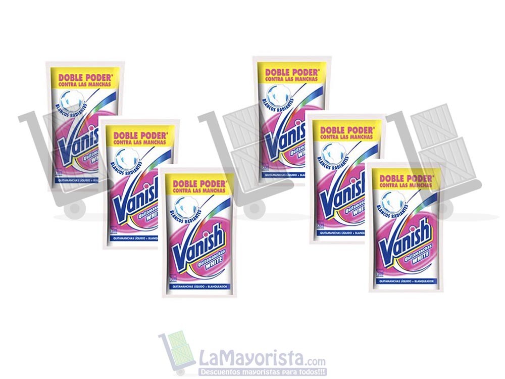 -Al por mayor- Vanish Blanco Doy Pack x130gr