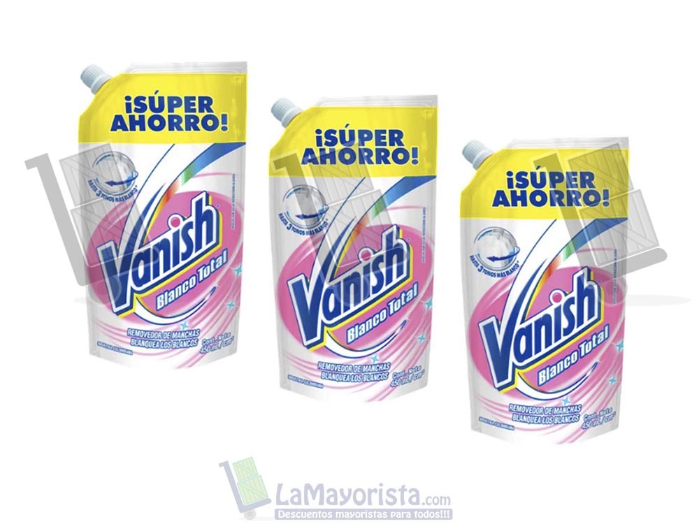 -Al por mayor- VANISH X450 BLANCO LIQUIDO