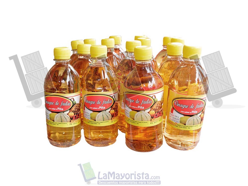 -Al por mayor- Vinagre Frutas La Colonia  X 500ML