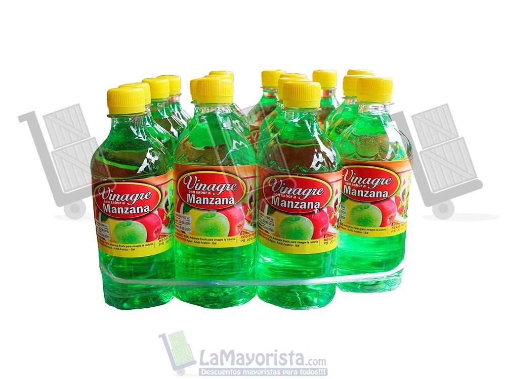 -Al por mayor- Vinagre Manzana La Colonia X 500ML