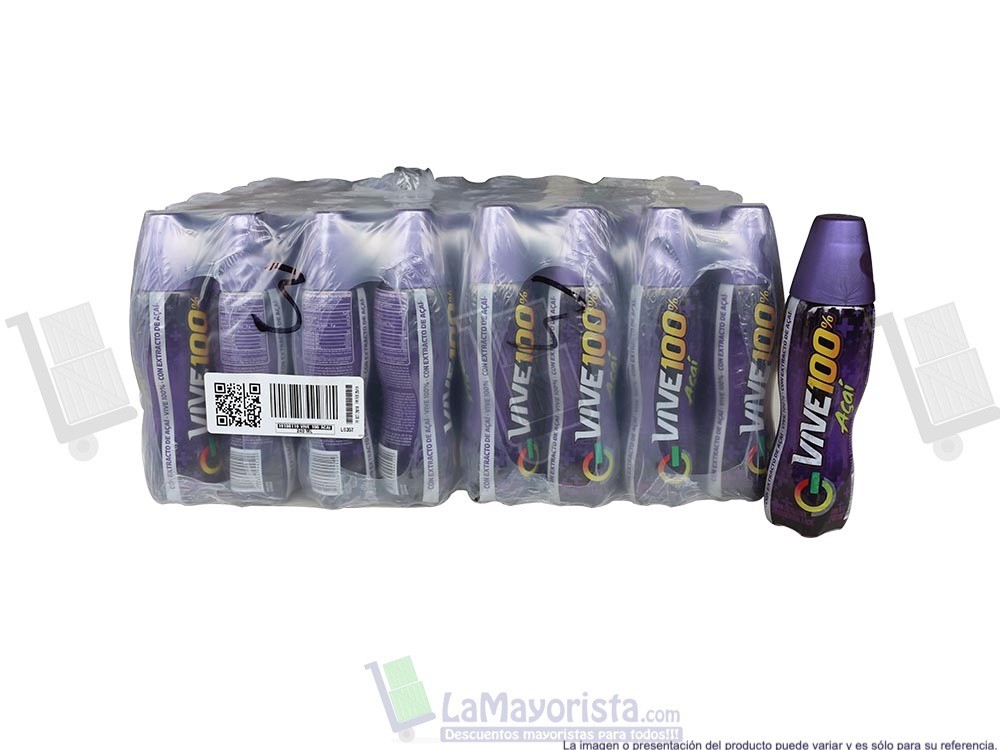 -Al por mayor- Energizante Vive100 Acai 240Ml