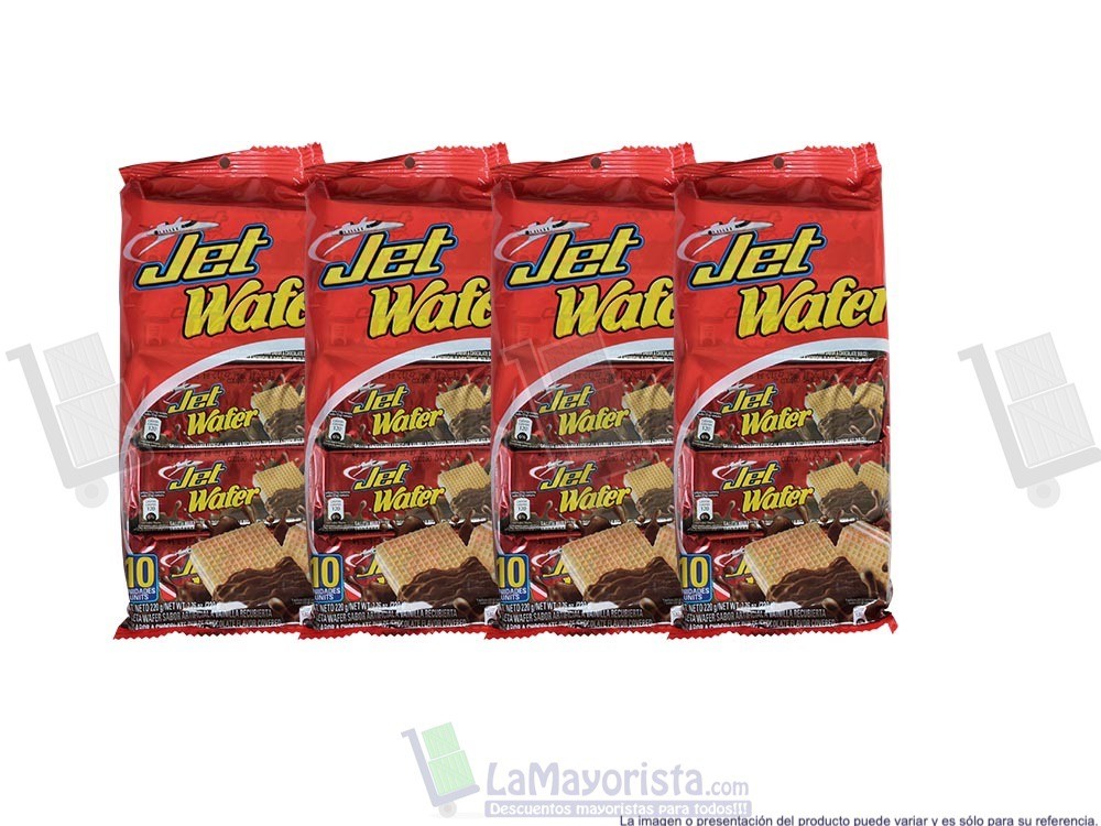 -Al por mayor- Wafer Jet Vainilla x 10und