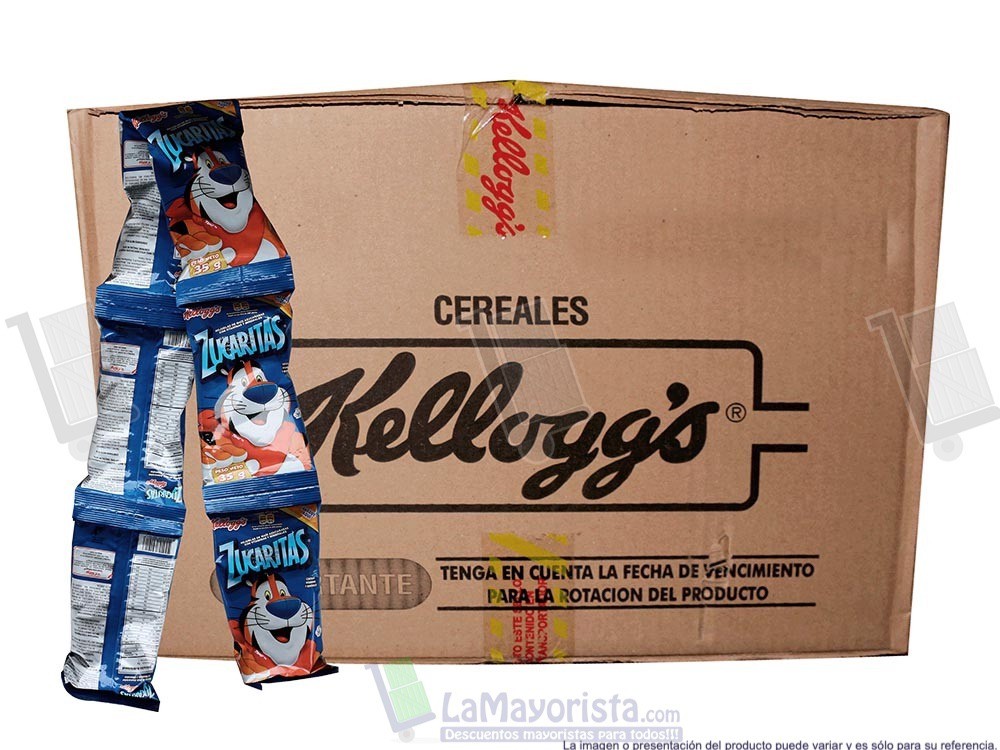 -Al por mayor- Zucaritas Kellogs 35gr x 8Unidades