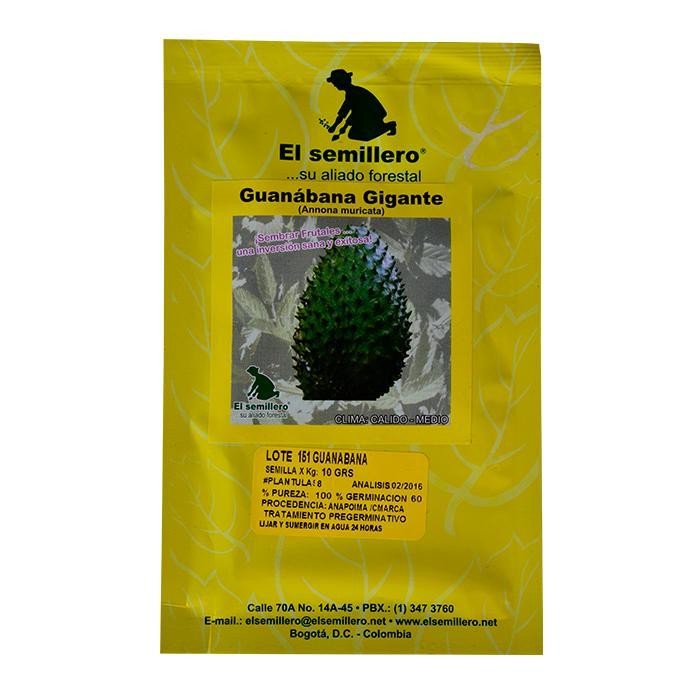 Semilla de Guanabana x 10 gr