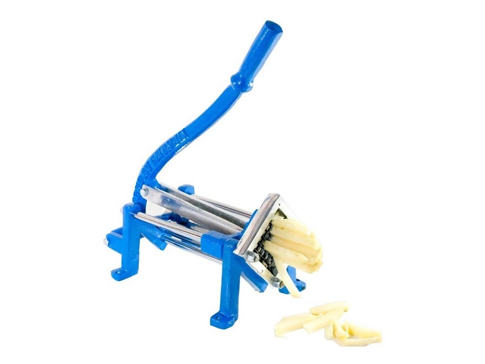 Maquina de Papa a la Francesa Pequeña azul