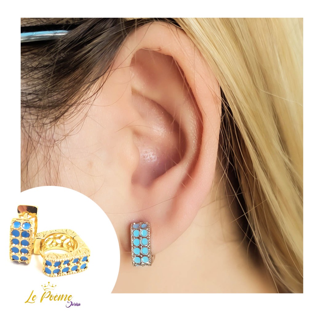 Joyería Mujer Joya Accesorio Pendiente Arete Zarcillo Areta  DJA621-2