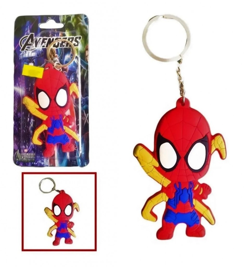 Hombre Araña Vengadores Llavero Juguete Didactico Spiderman DJ736