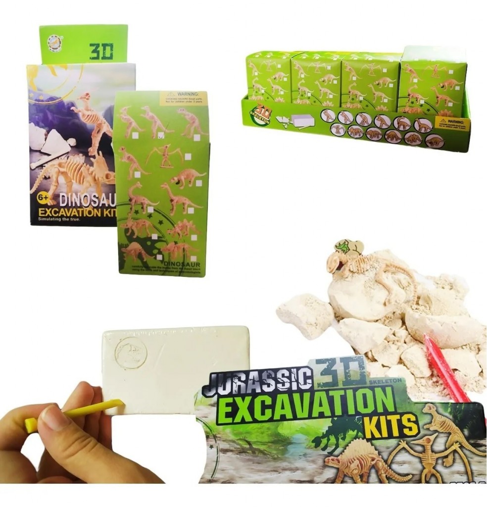 Dinosaurio Excavación Fósil Juego Jugueteria Didáctico Juego DJ577