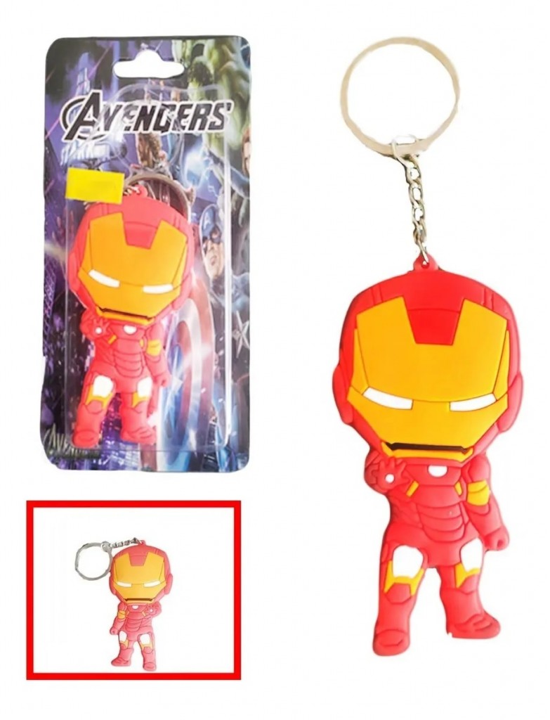 Iron Man Vengadores Llavero Juguete Didáctico DJ752