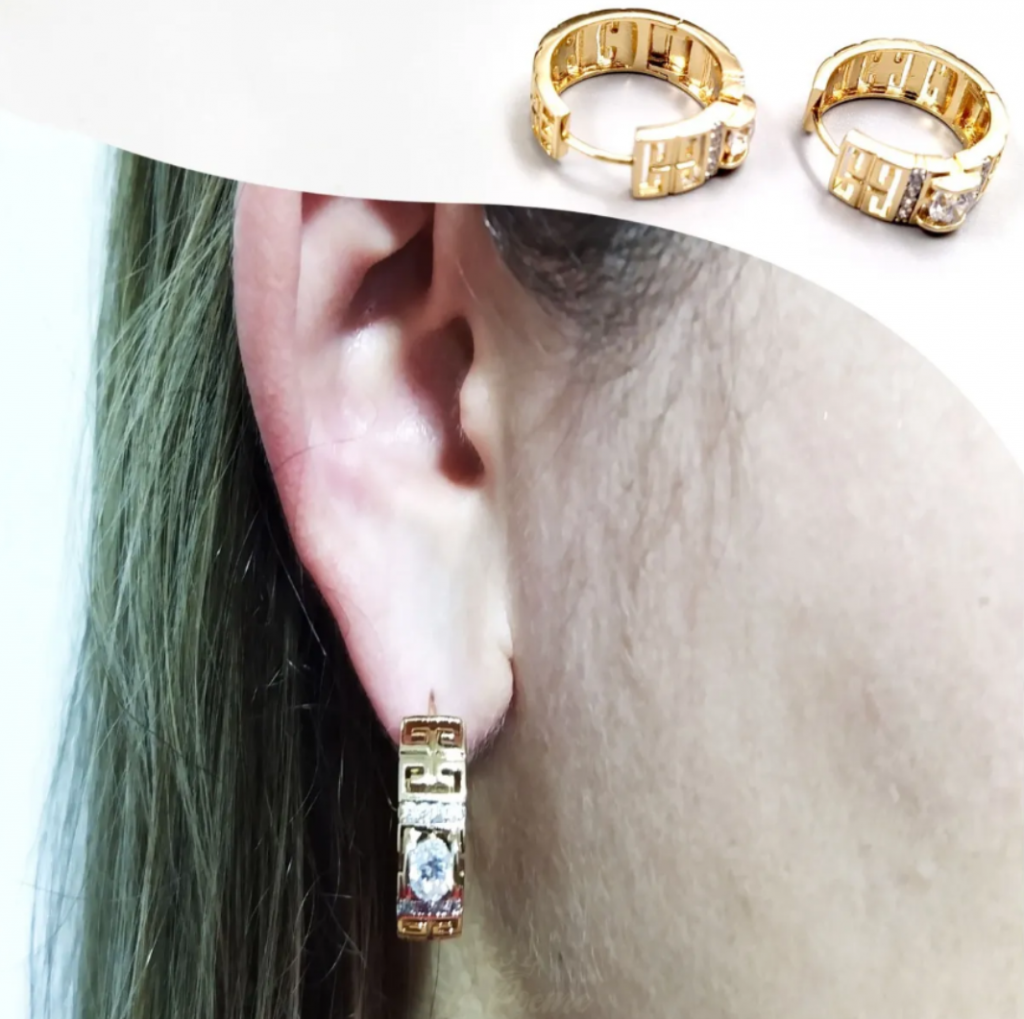 Joyería Mujer Joya Accesorio Pendiente Arete Zarcillo Areta SKU: DJA326