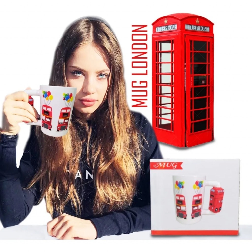 Mugs Diseño London Pocillos Vaso Vajilla Jugueteria Mug DJ0138