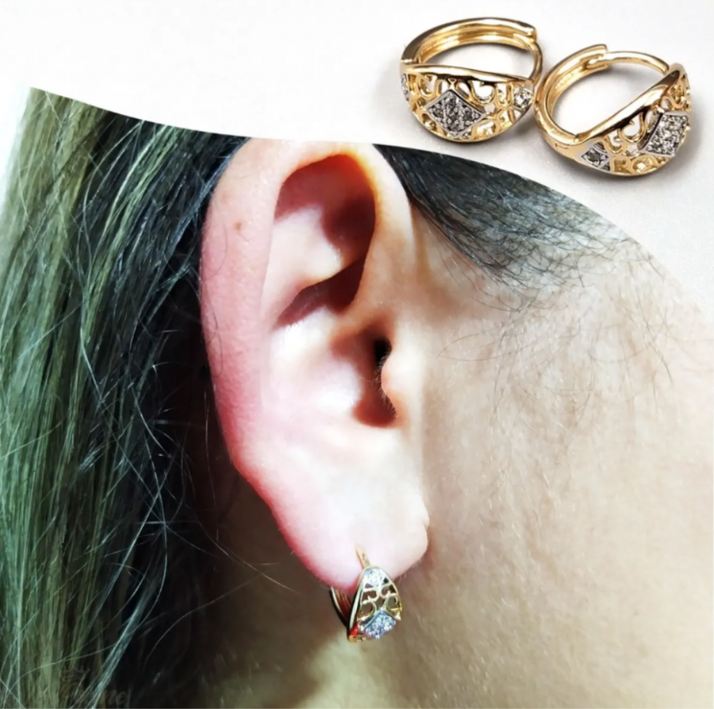 Joyería Mujer Joya Accesorio Pendiente Arete Zarcillo Areta SKU: DJA765