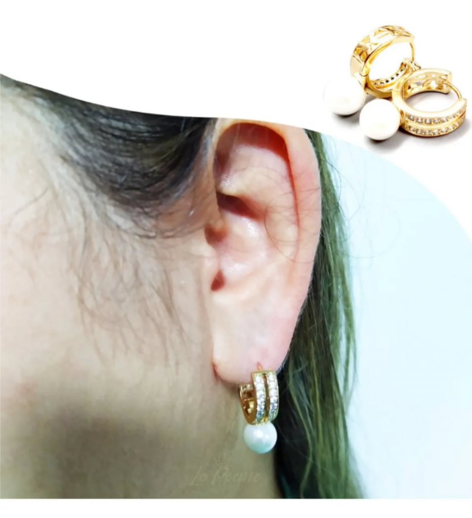 Joyería Mujer Joya Accesorio Pendiente Arete Zarcillo Areta SKU: DJAFR4