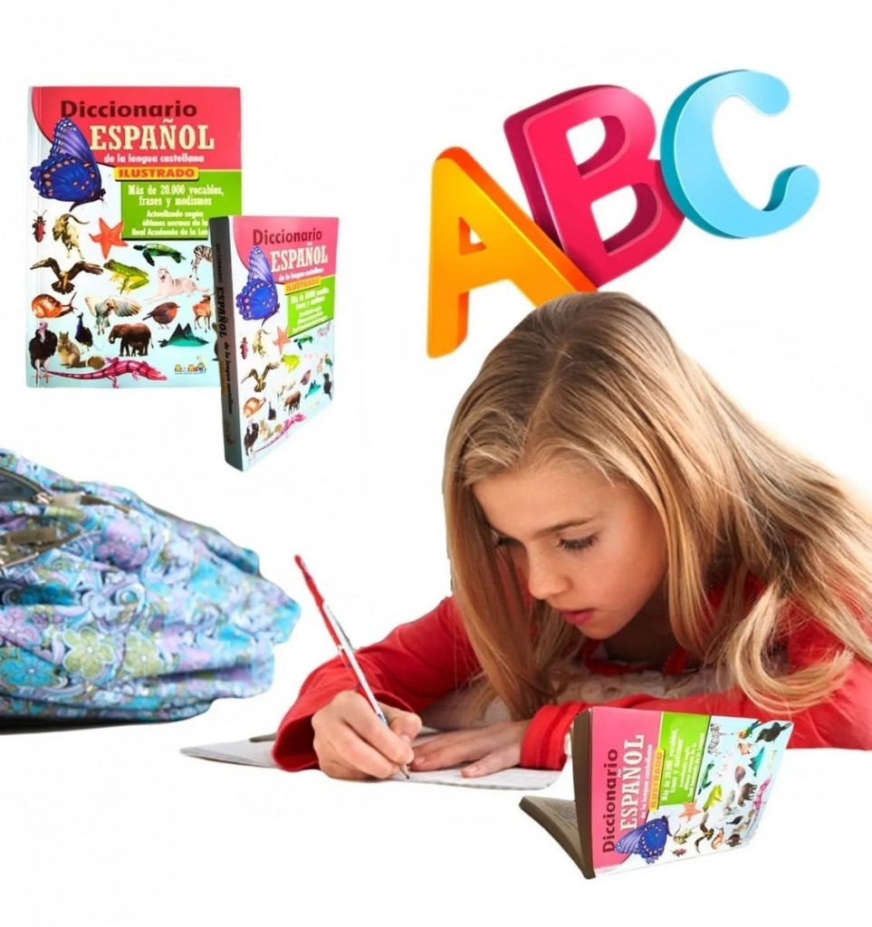 Libro Diccionario Español Didáctico Escolar Educación