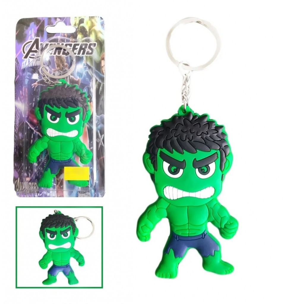 Hulk Vengadores Llavero Juguete Didáctico Avengers DJ738