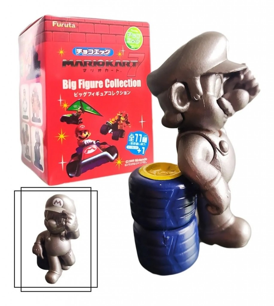 Mario Bros Figura Plateado Colección Juguetes Didácticos DJ784
