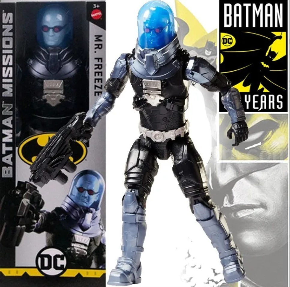 Batman Mr Freeze Liga De La Justicia Juguetes Original Fino