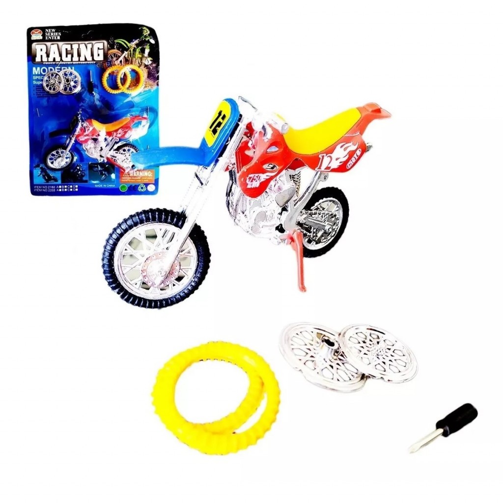 Moto Armar Cross Juguete Didáctico Juguetería Niños