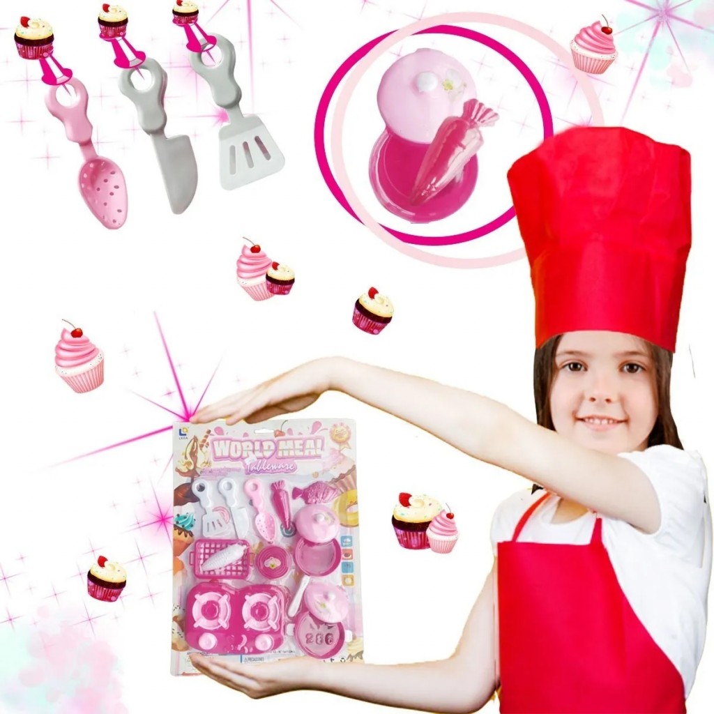 Cocina Niña Para Muñecas Juguetes Didáctica Cocinita Juguete