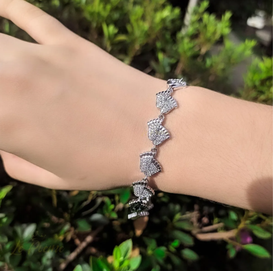 Joyería Fina Lujo Accesorio Pulsera Manilla Brazalete Mujer SKU: DJPU021