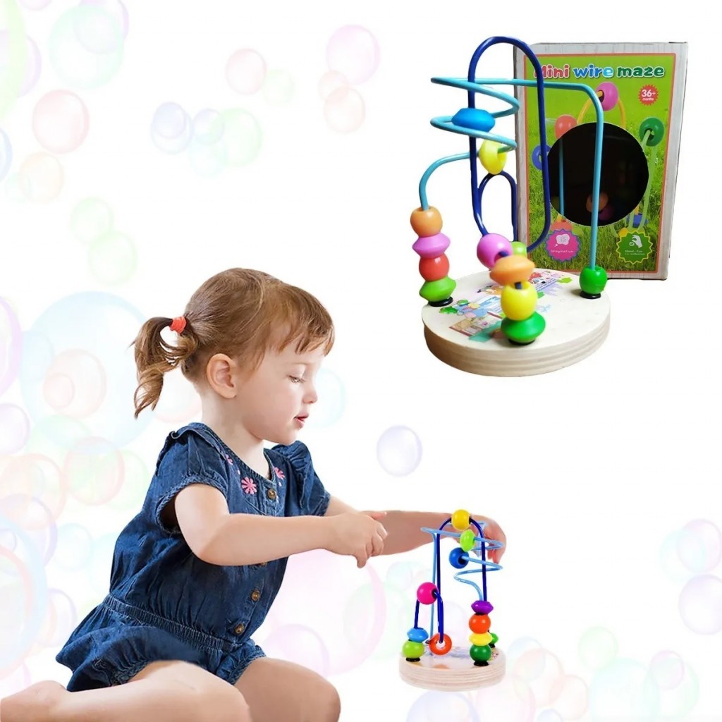 Laberinto Colores Juguete Didáctico Aprendizaje Jugueteria