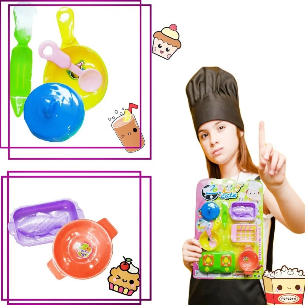 Cocina Niña Para Muñecas Juguetes Didáctica Cocinita Juguete