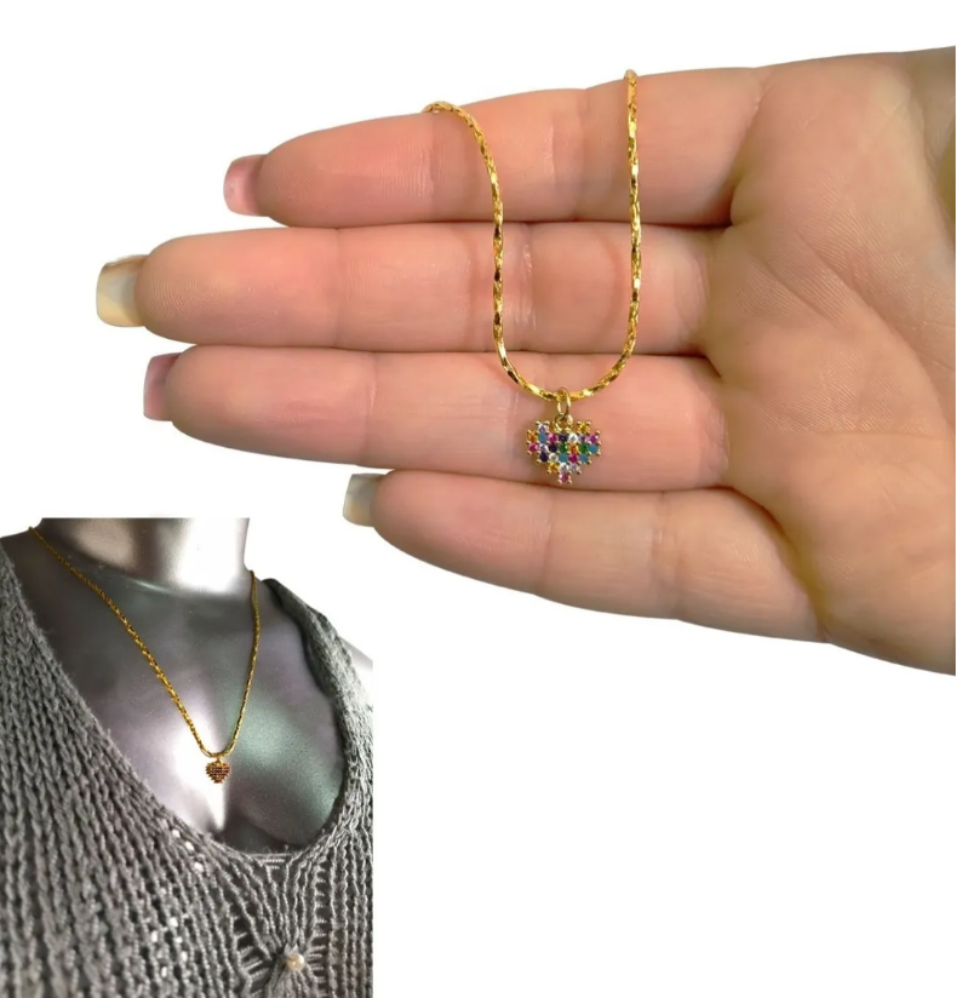 Joyería Mujer Joya Accesorio Collar Cadena Gargantilla  SKU: SKU: CO001-DJC