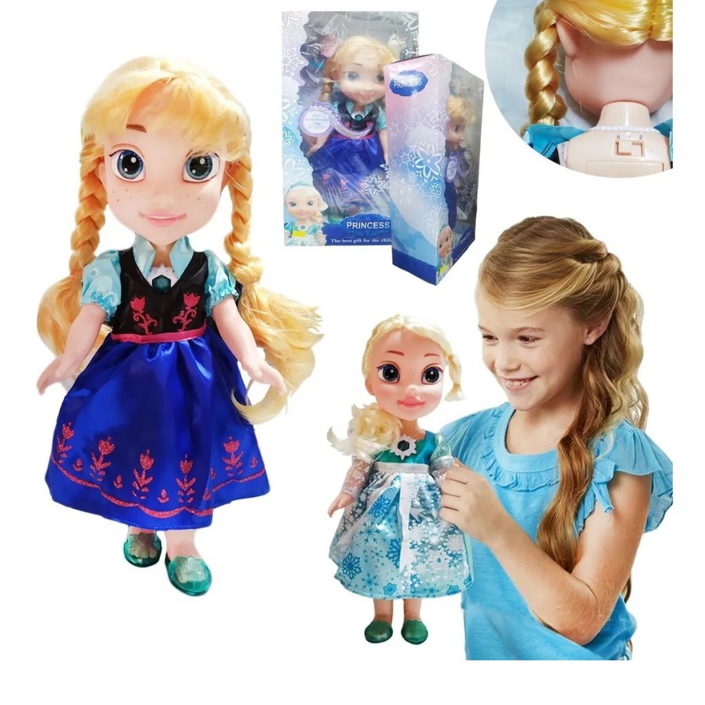 Frozen Vestido Magico Muñeca Juguete Jugeteria Didacticos