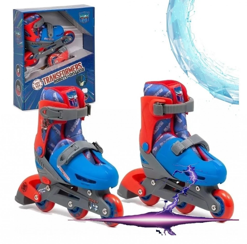Patines Niño En Linea Transformers Original Ts 27a30 2 En 1