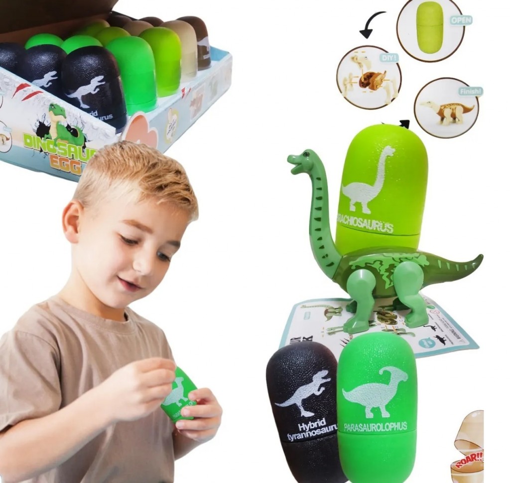 Dinosaurios Huevo Rugido Set Juguete Jugueteria Juegos