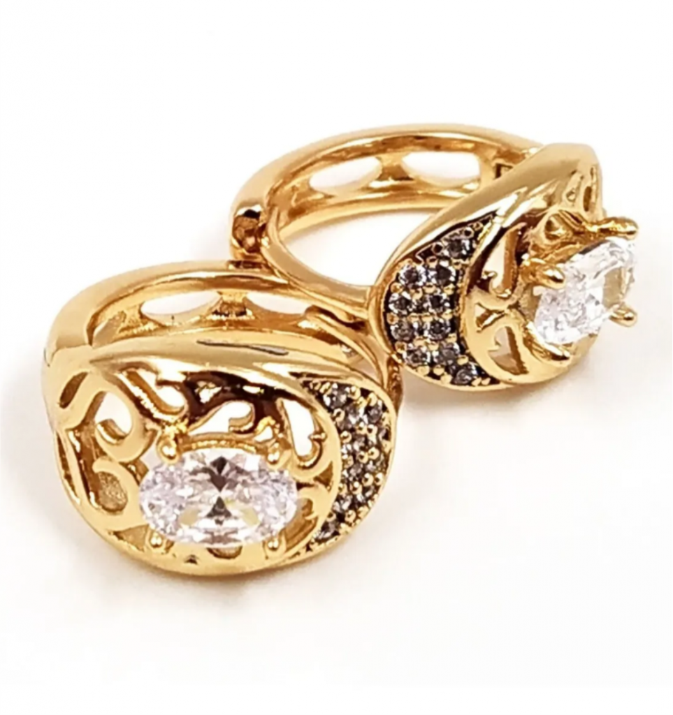 Joyería Mujer Joya Accesorio Pendiente Arete Zarcillo Areta   DJA331