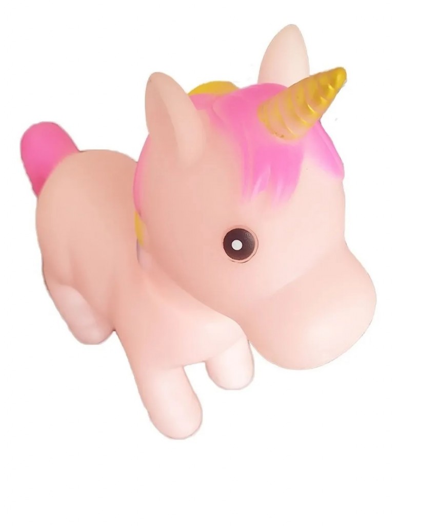 Unicornio Bebe De Baño Juguete Chillones Jugueteria