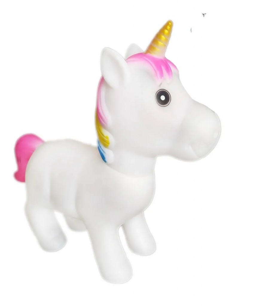 Unicornio Pony Bebe De Baño Juguete Chillones Jugueteria
