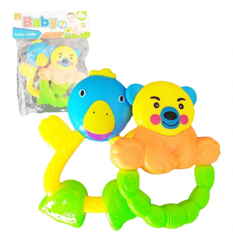 Sonajero Estimulación Juguete Bebes Niños Sonido Juguetería