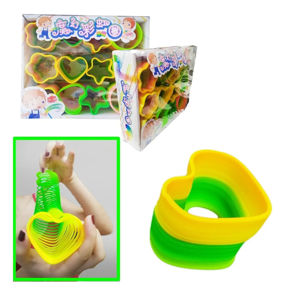 Resorte Slinky Juguetes Jugueteria Juegos Didáctico
