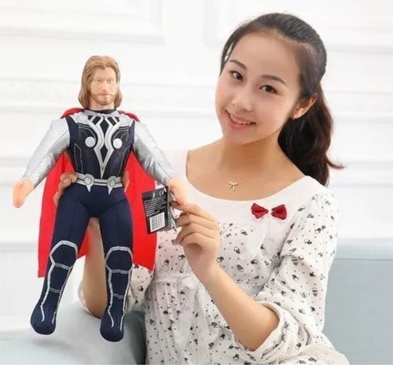 Avengers Peluche Thor Figura Fino Vengador Juguetería Marvel