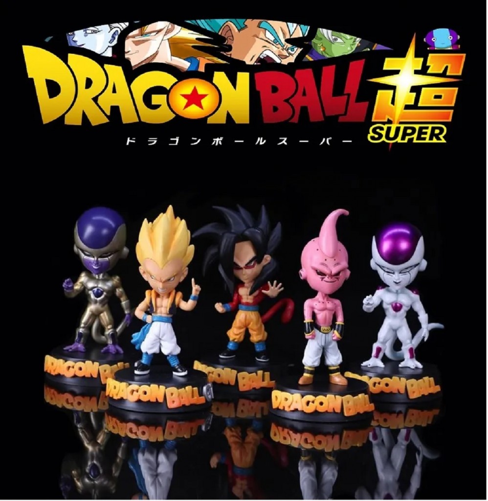 Dragon Ball Colección X5 Figura Juguetería