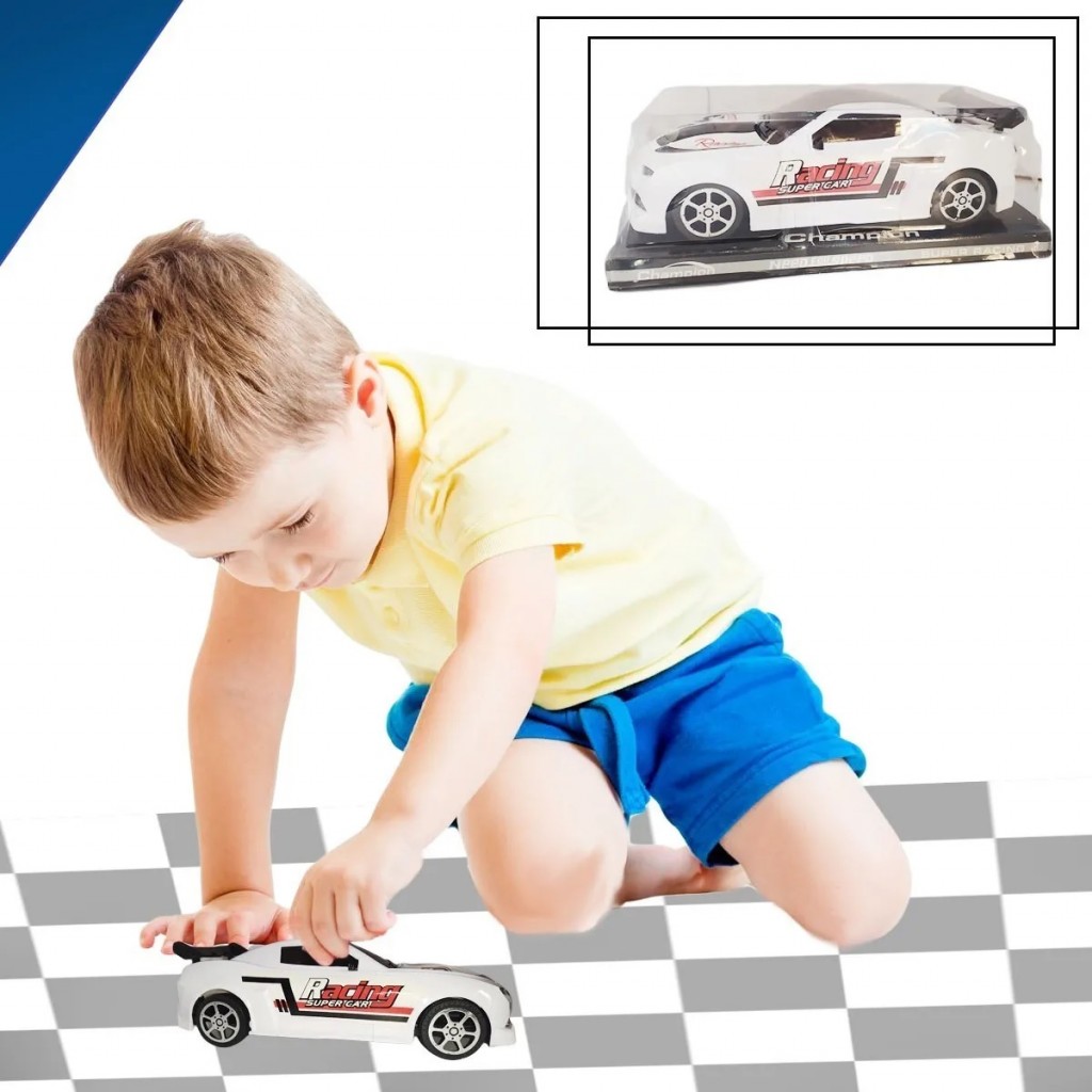 Carro Carreras Sorpresa Fricción Juguete Jugueteria AMARILLO