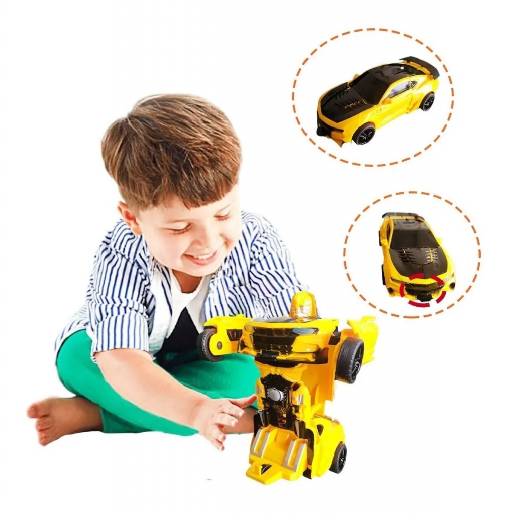 Carro Transformers Helicoptero Moto X4 Juguete Didáctico Kit