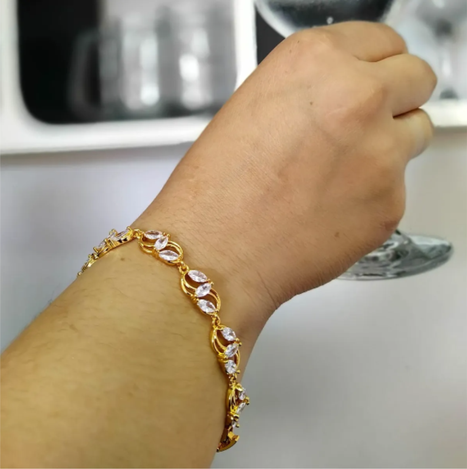 Joyería Fina Lujo Accesorio Pulsera Manilla Brazalete Mujer SKU: DJPU079