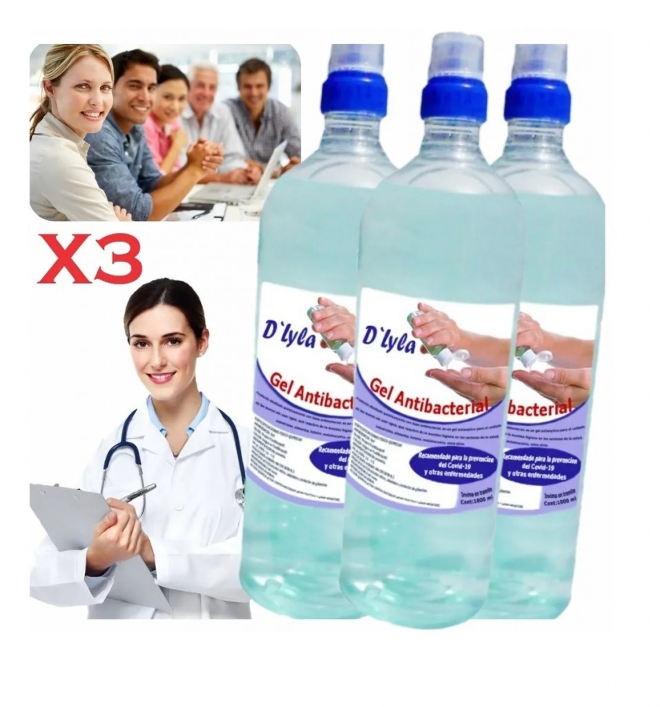 Gel Antibacterial Medicinal Salud Gel Antiséptico Manos